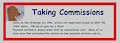 I Am Taking Commissions