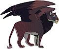 Winged lion by braineshrimp