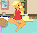 Morning with Applejack