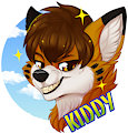 Badboy Kiddy Badge [art by Chakisuu]