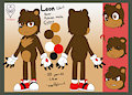 Leon the bear reference by TheVgBear