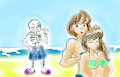 En la playa me enamore FRANS YAOI