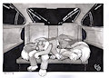 Tired on the way home