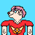 Carl the dog Pixel art by ThistleBloodmoon
