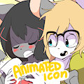 Katana and Takkun by diives