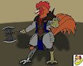 [C] Kaliak) The Rooster Warrior by OmniSpirit