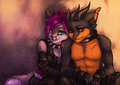 COMMISSION 2nd 01 : Jaga&Ziko by reituki