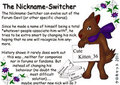 Furry Bestiarium 16 - The Nickname-Switcher