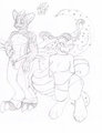 Bow and Ember by Puppyloveimani