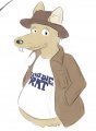 Long overdo art - A classy rat 