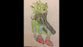 Tyler the Hedgehog (colored) by TylerTheHedgehog1997
