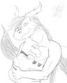 [SFW] Commission - Cuddle Time by Bug