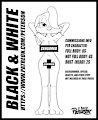 BLACK AND WHITE COMMISSION INFO 2017