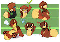 Nuki expression sheet by Kotaru