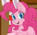 Bunny Suit Pinkie Pie by stubbornstallion