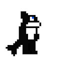 Pixelated Orca