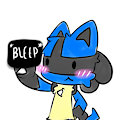 Lucario by rabbityzed