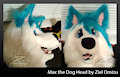 Max the Dog Head