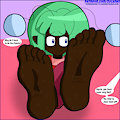 Aquila is Showing Those Soles by PrinceZucanki