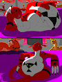 Quick Doodle - The Guilmon Pit (Colored) by Heartman98