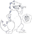 Reptar Feeding