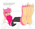 Tired Amy Rose by alexiaNBC