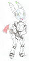 NikiNazu art-trade - Starch being cute while playing