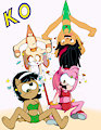Knockout Showcase on the Beach! (Commission)