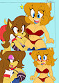 Melissa Strip Fight Page.3 (END) by ZhengFox