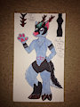 newest character Hertencia the deerdog ( G ) by jdg07