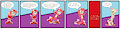 the Amy Rose comic strip by DARKZADAR