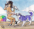 Coppertone [Huskie] by CORMDOG