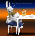 A fat bunny request by Paleheart