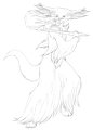 Delphox: The Fire Fox Mage (Art by Dreyma-Vefr)