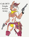 Martial Pinups: Colt 1873 Single Action Army
