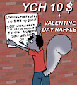 Valentine Day YCH + RAFFLE (All slots taken)