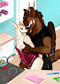 Ottetiani's Kitchen Gropes with Rita.