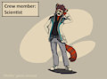scientist character (misfits concepts) by CookieDraggy