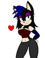 Minty the Hedgehog by BlackZero24