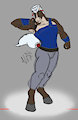 Jean-Pierre Polnareff (flat, sketch) by Wolfirhart