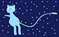 feral shiny mew star  back ground by weirdoxs