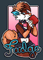 Badge Design - Fudge by hotfudgehusky