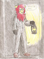 Commission: Dark hallway