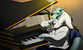 The Pianist and His Queen by TiHavok