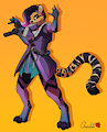 Ofurwatch - Kauko as Sombra by ChocolateKitsune