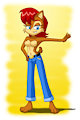 Sally in Blue Jeans by Sonic808