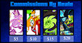 Commissions by TheBealeCiphers