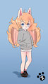Riley In A Hoodie by Wolf