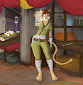 Ahin - Discrete Khajiit (Close Crop)