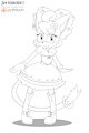 pink cat
